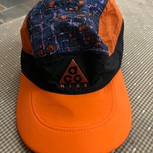 Nike ACG Tail wind Vibrant Orange and Black Hat